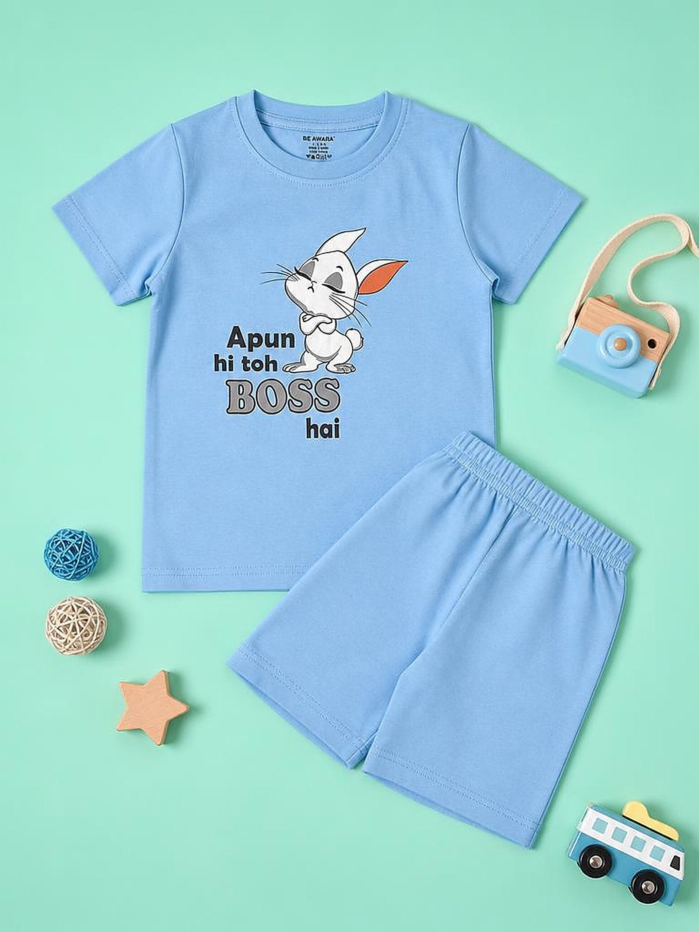 Apun Hi Toh Boss Hai T-Shirt & Shorts Set