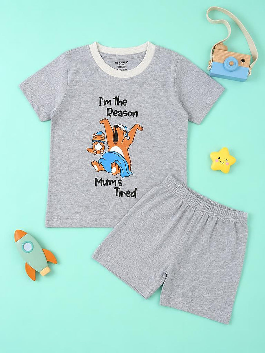 Mum's Tired T-Shirt & Shorts Set