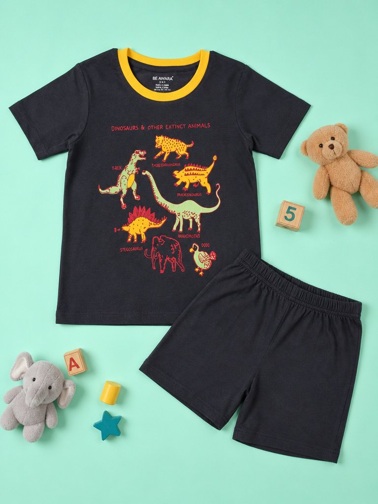 Dinosaur T-Shirt & Shorts Set