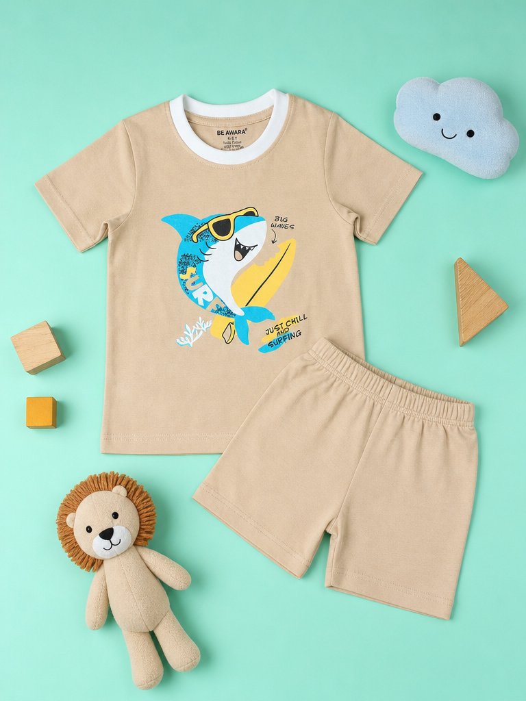 Shark T-Shirt & Shorts Set