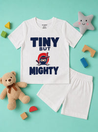 Tiny But Mighty T-Shirt & Shorts Set