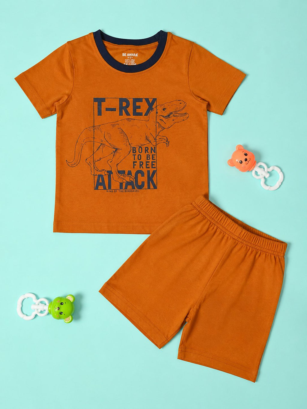 T Rex T-Shirt & Shorts Set