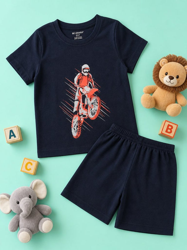 Rider T-Shirt & Shorts Set