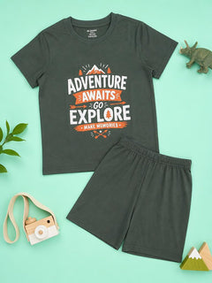 Adventure Awaits T-Shirt & Shorts Set