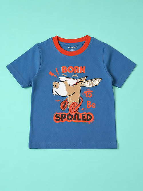 Born To Be Spoiled T-Shirt & Shorts Set