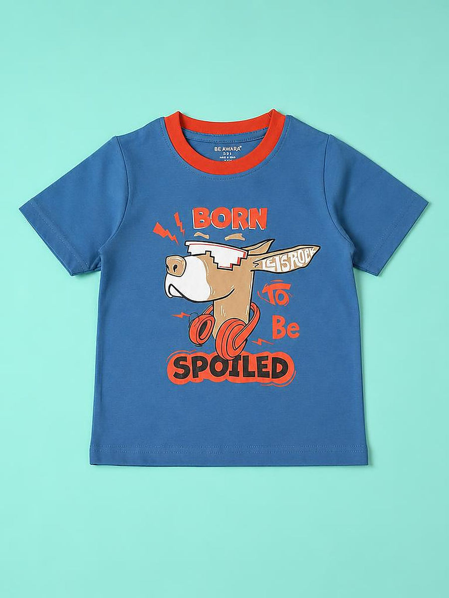 Born To Be Spoiled T-Shirt & Shorts Set