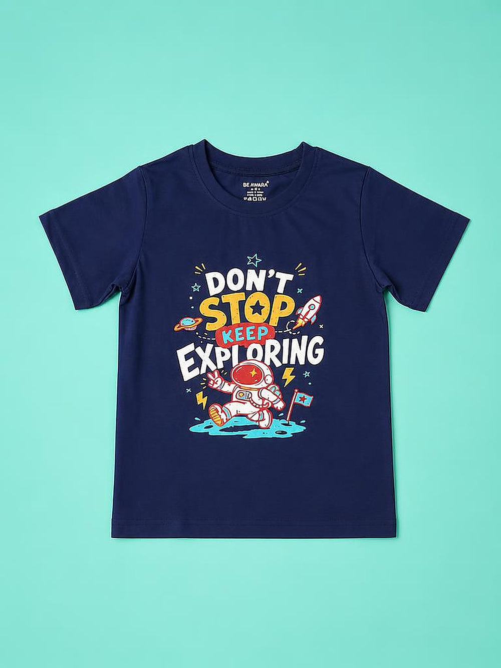 Dont Stop Keep Exploring T-Shirt & Shorts Set