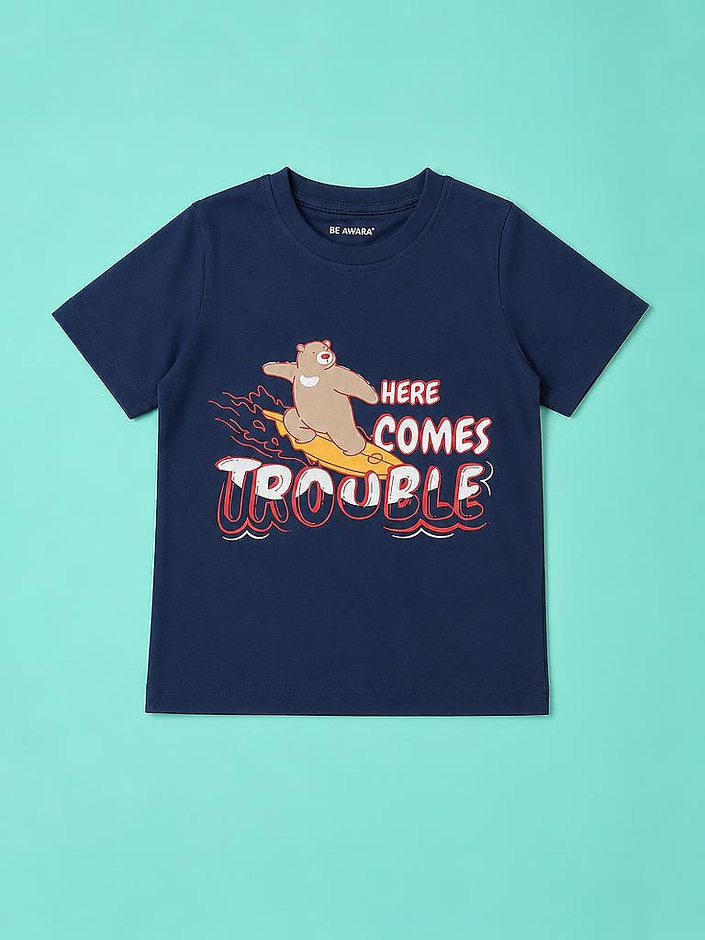 Here Comes Trouble T-Shirt & Shorts Set