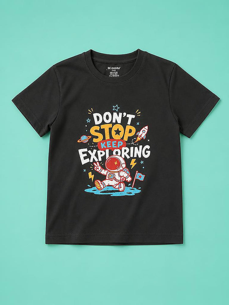 Dont Stop Keep Exploring T-Shirt & Shorts Set