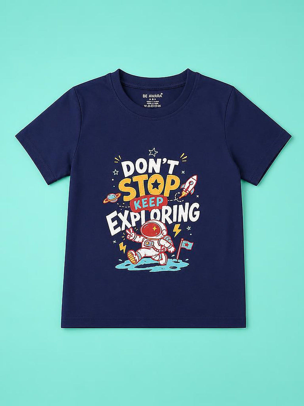 Dont Stop Keep Exploring T-Shirt & Shorts Set