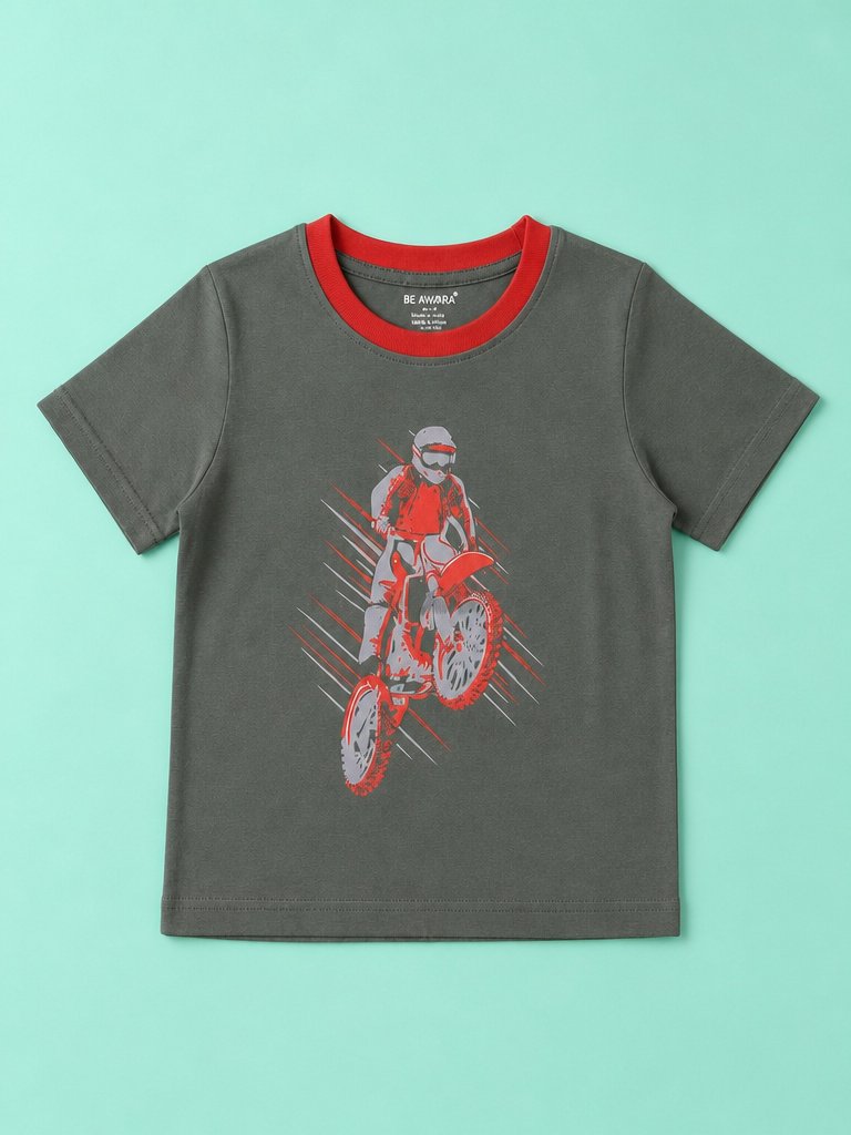 Biker T-Shirt & Shorts Set