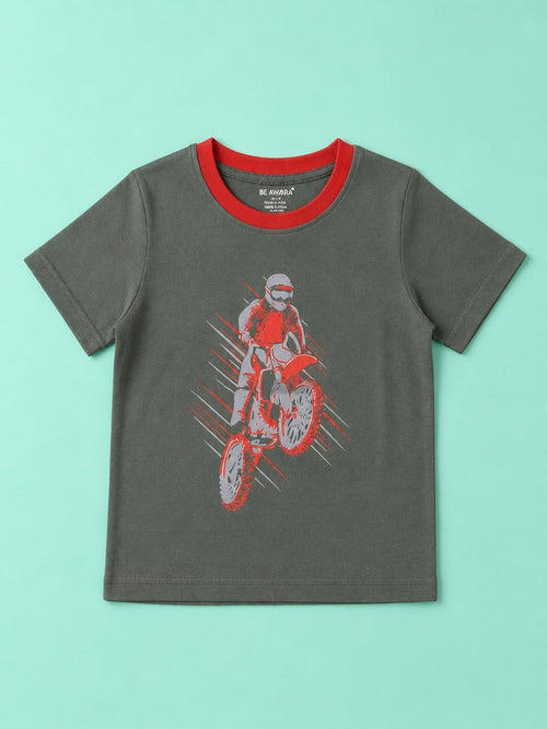 Biker T-Shirt & Shorts Set
