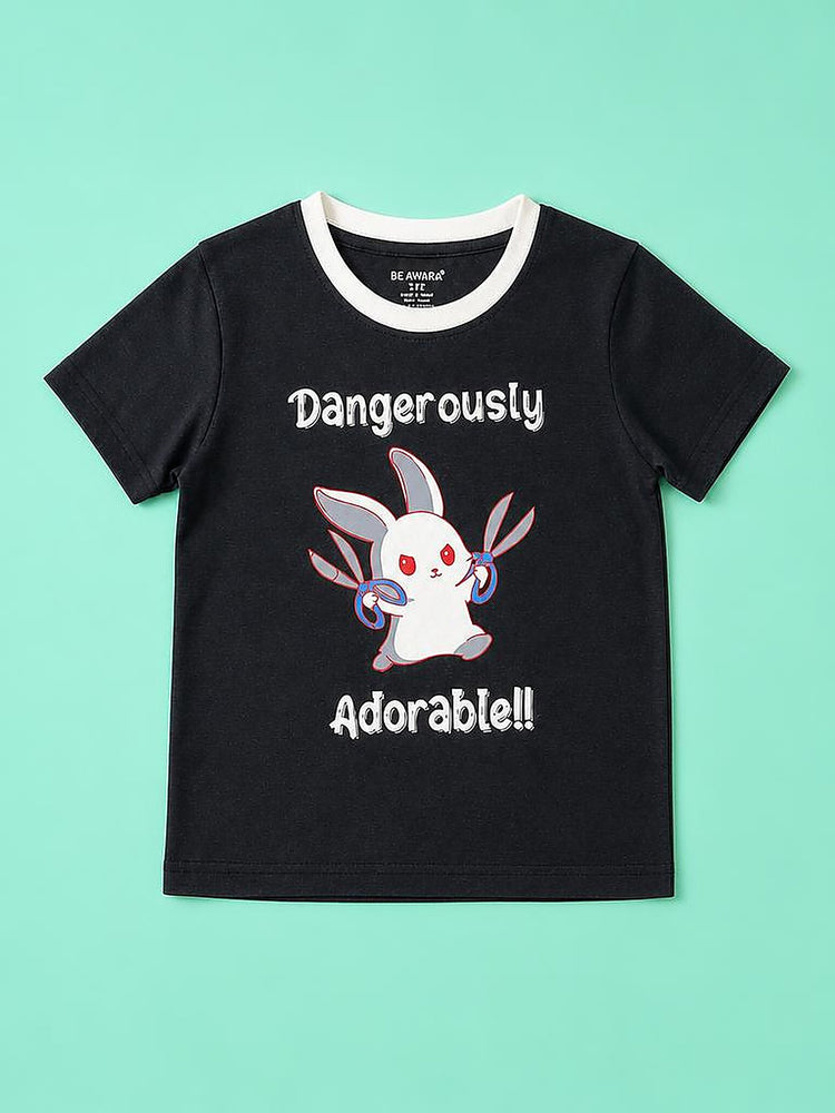 Dangerously Adorable T-Shirt & Shorts Set