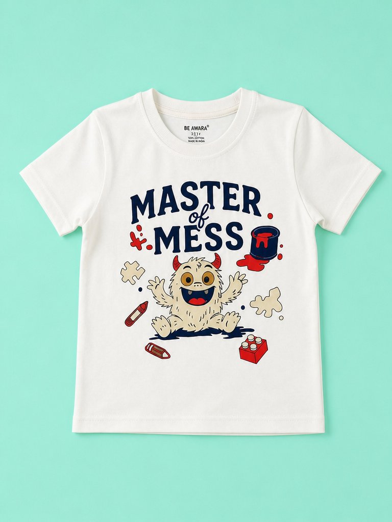 Master of Mess T-Shirt & Shorts Set