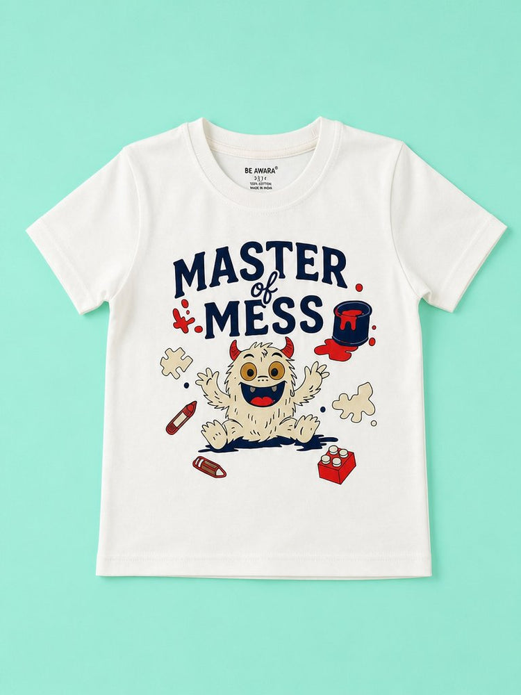 Master of Mess T-Shirt & Shorts Set