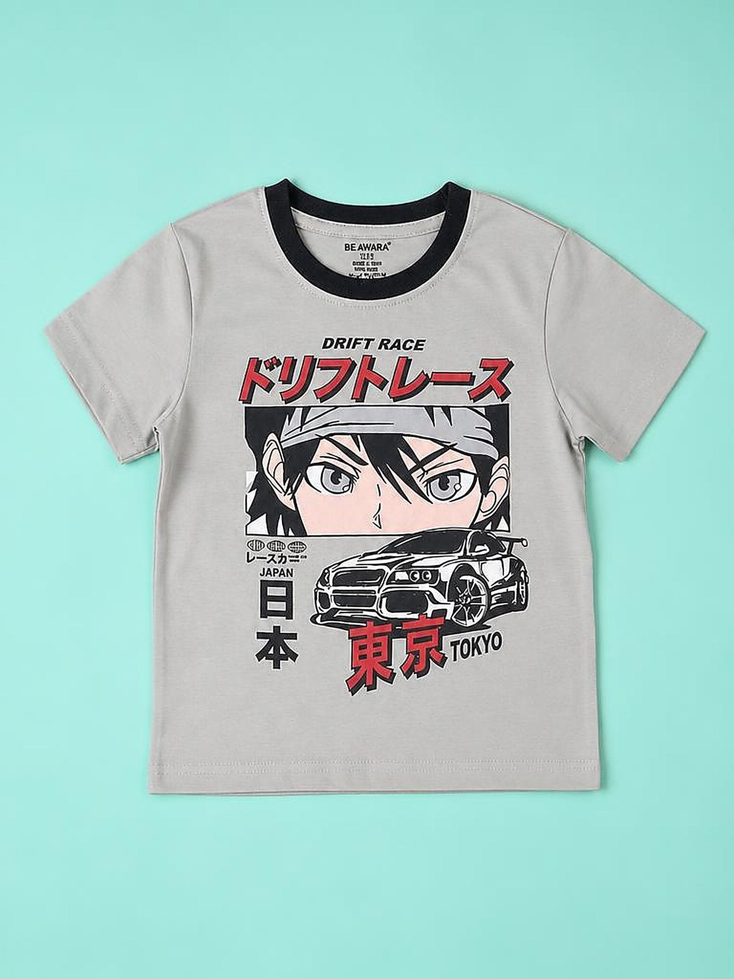 Drift Race T-Shirt & Shorts Set