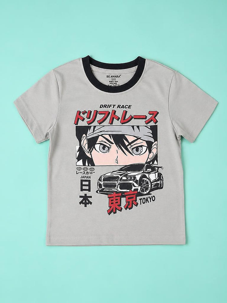 Drift Race T-Shirt & Shorts Set