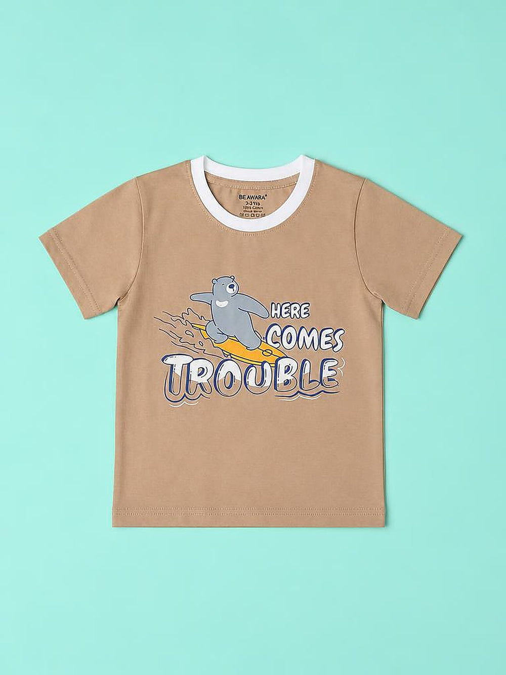 Here Comes Trouble T-Shirt & Shorts Set