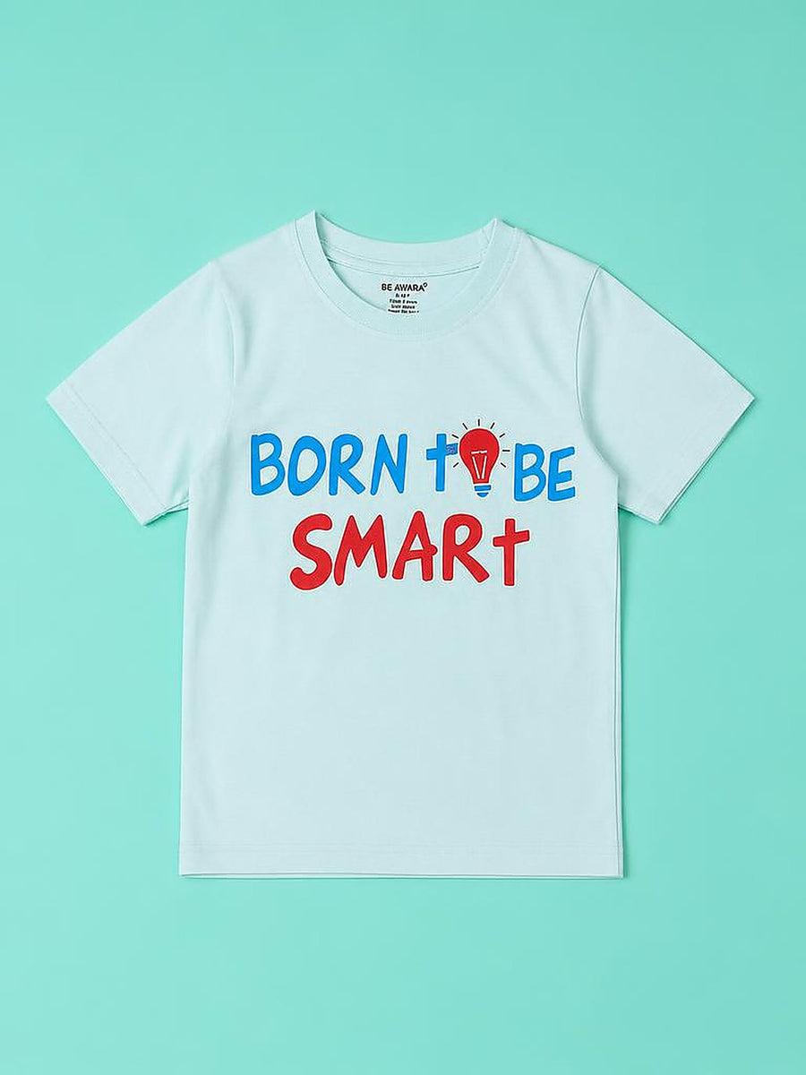Born To Be Smart T-Shirt & Shorts Set