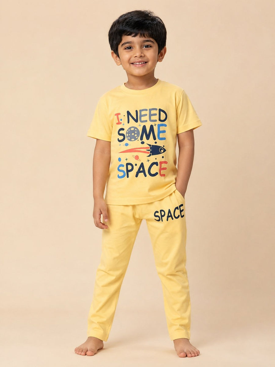 I Need Some Space T-Shirt & Pants Set