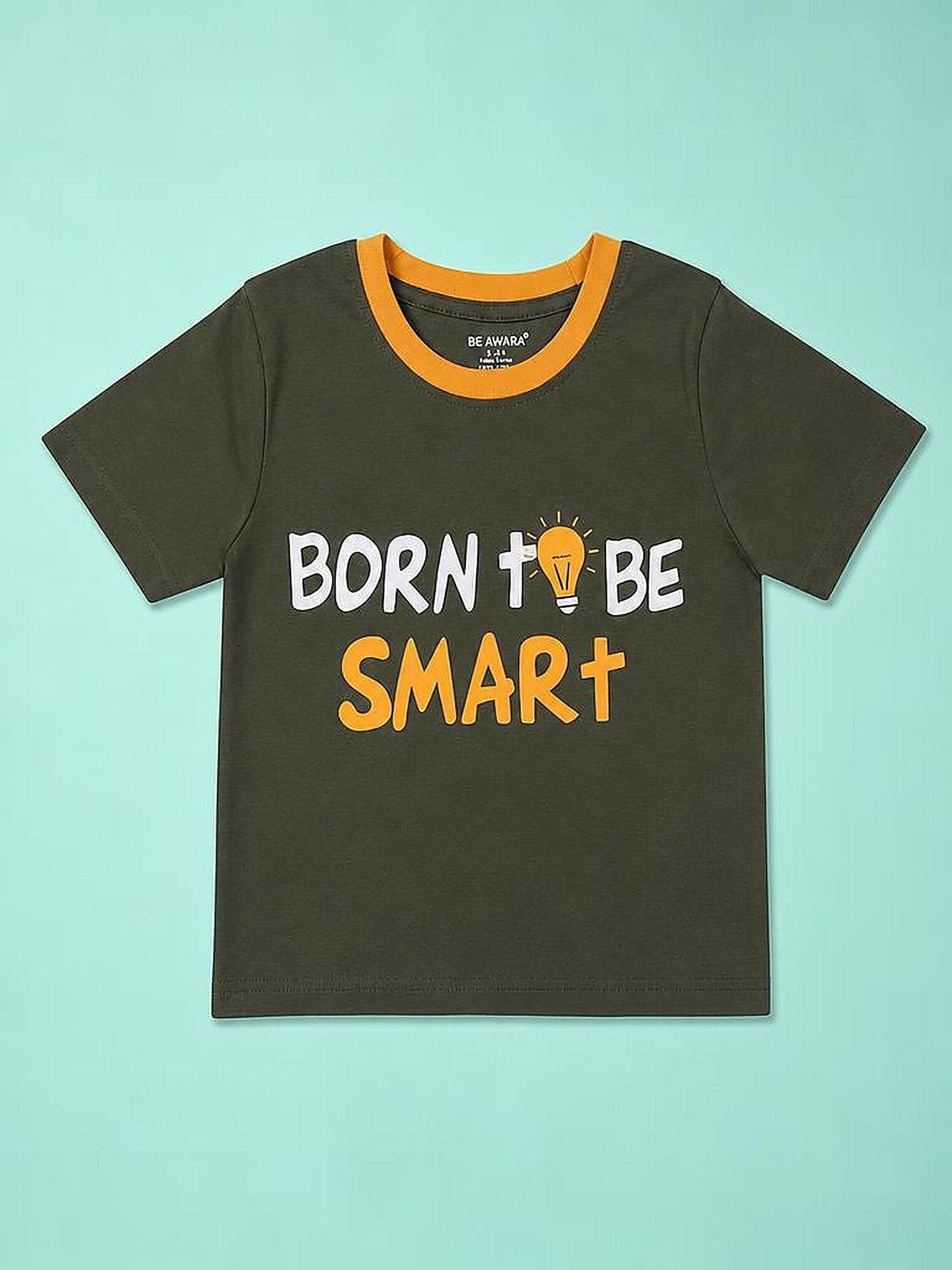Born To Be Smart T-Shirt & Shorts Set