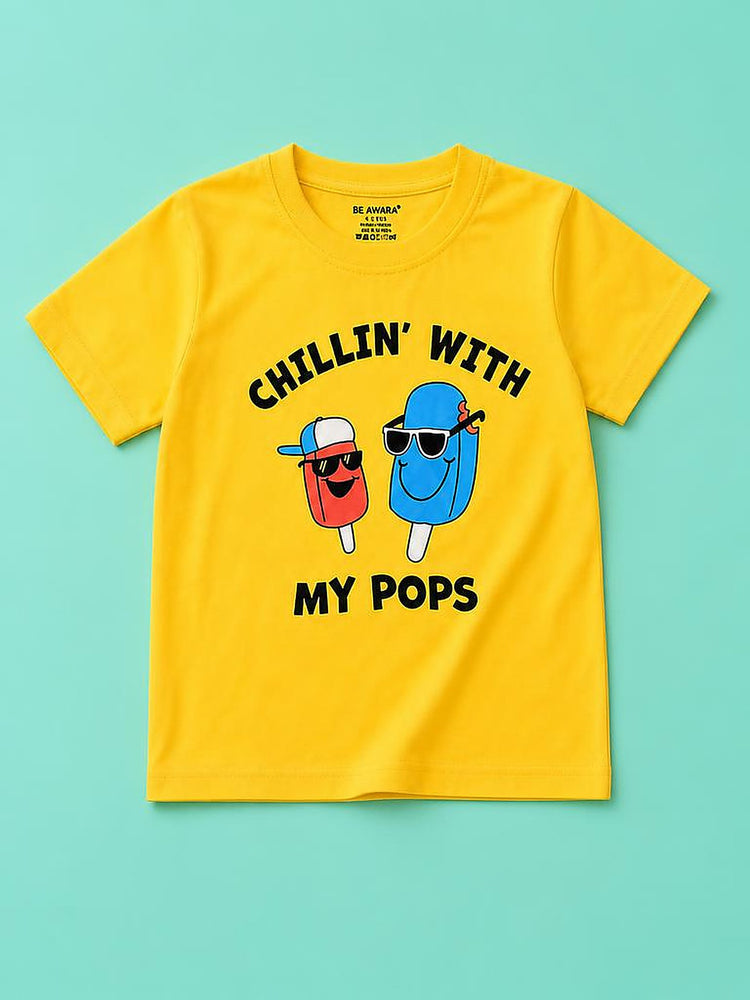 Chilling With My Pops T-Shirt & Shorts Set