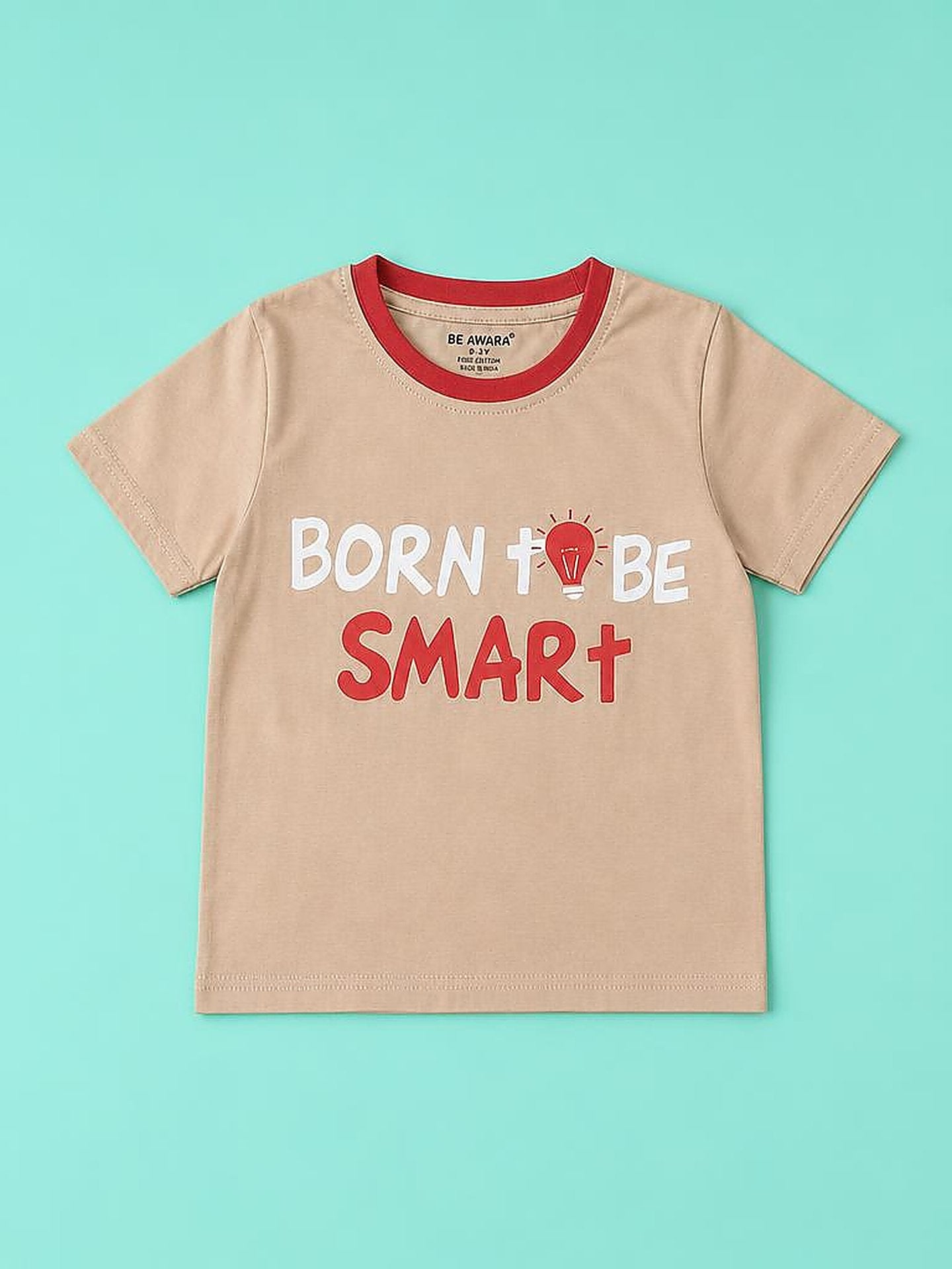 Born To Be Smart T-Shirt & Shorts Set