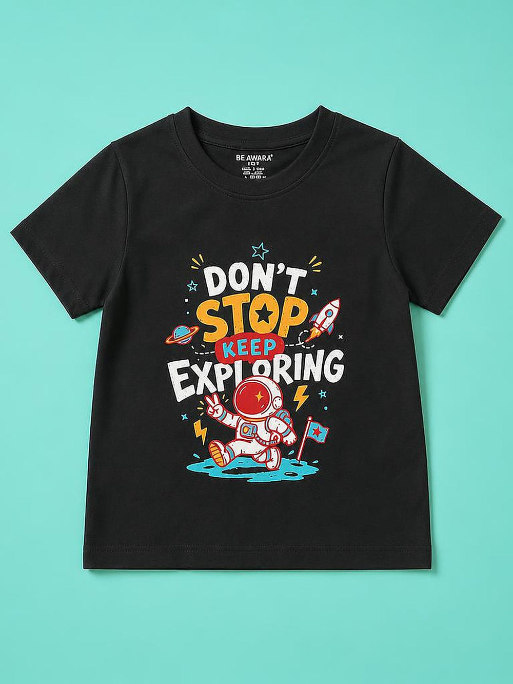 Dont Stop Keep Exploring T-Shirt & Shorts Set