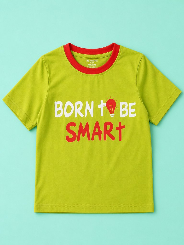 Born To Be Smart T-Shirt & Shorts Set