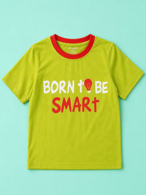 Born To Be Smart T-Shirt & Shorts Set