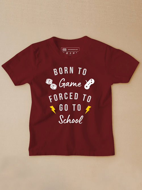 Born To Game Kids T-Shirt - Be Awara