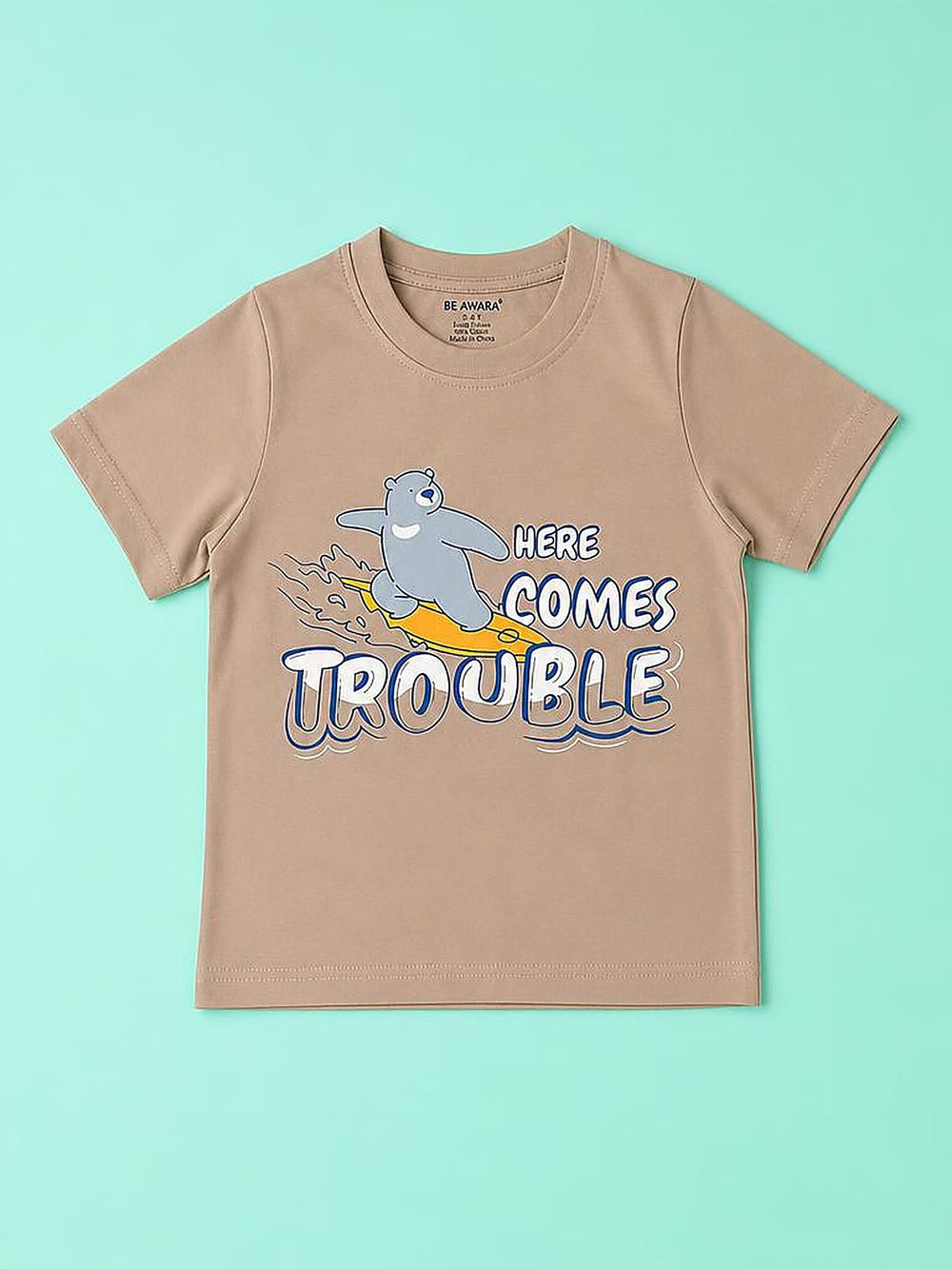 Here Comes Trouble T-Shirt & Shorts Set