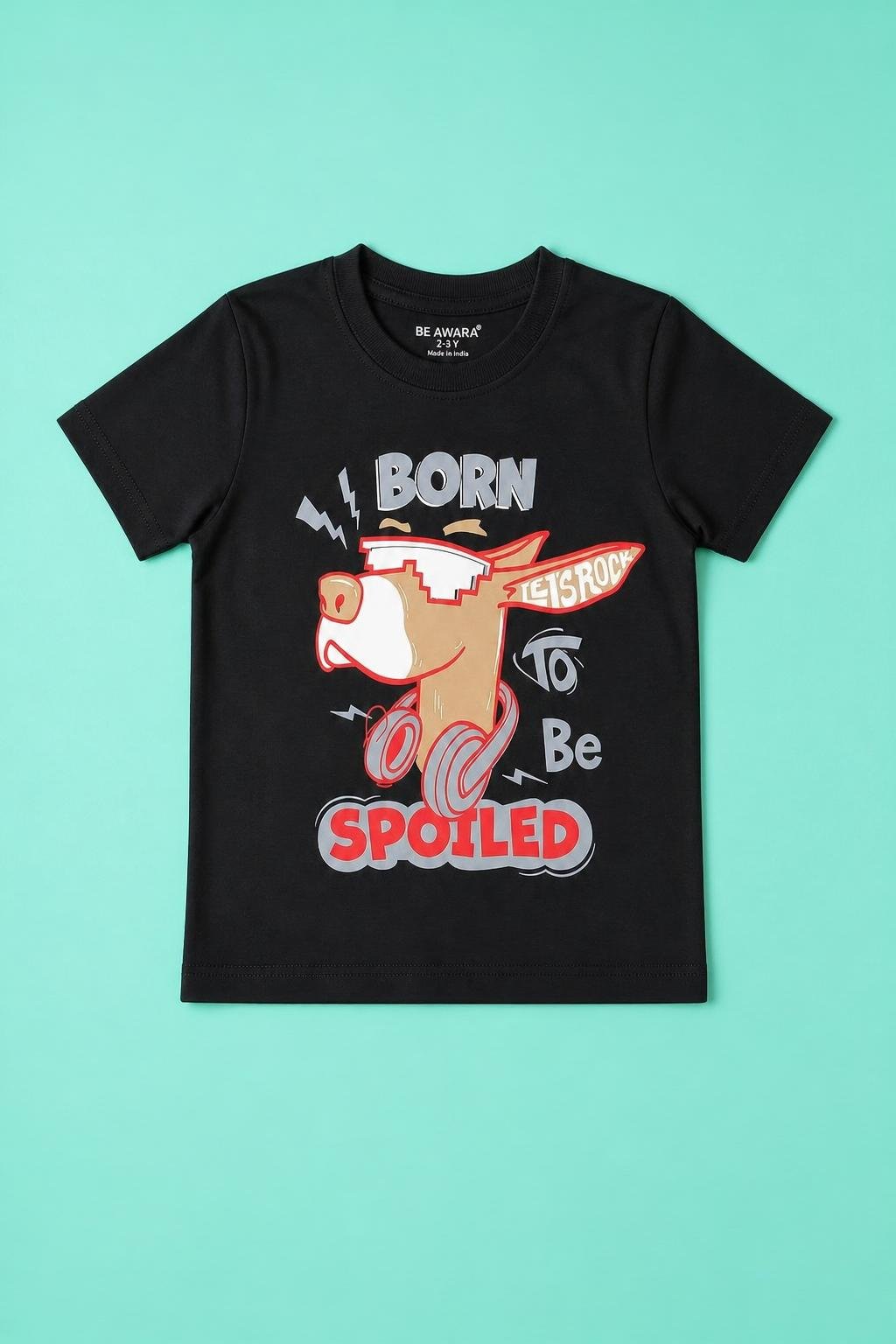Born To Be Spoiled T-Shirt & Shorts Set