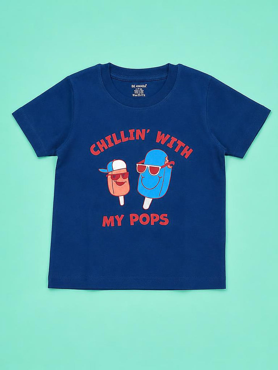Chilling With My Pops T-Shirt & Shorts Set