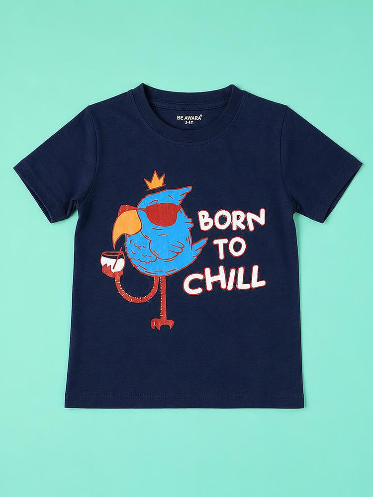 Born To Chill T-Shirt & Shorts Set