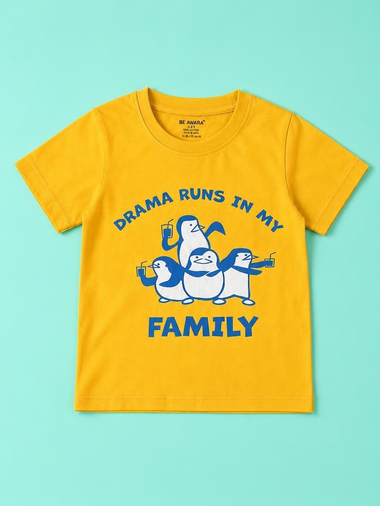 Drama Runs In My Family T-Shirt & Shorts Set