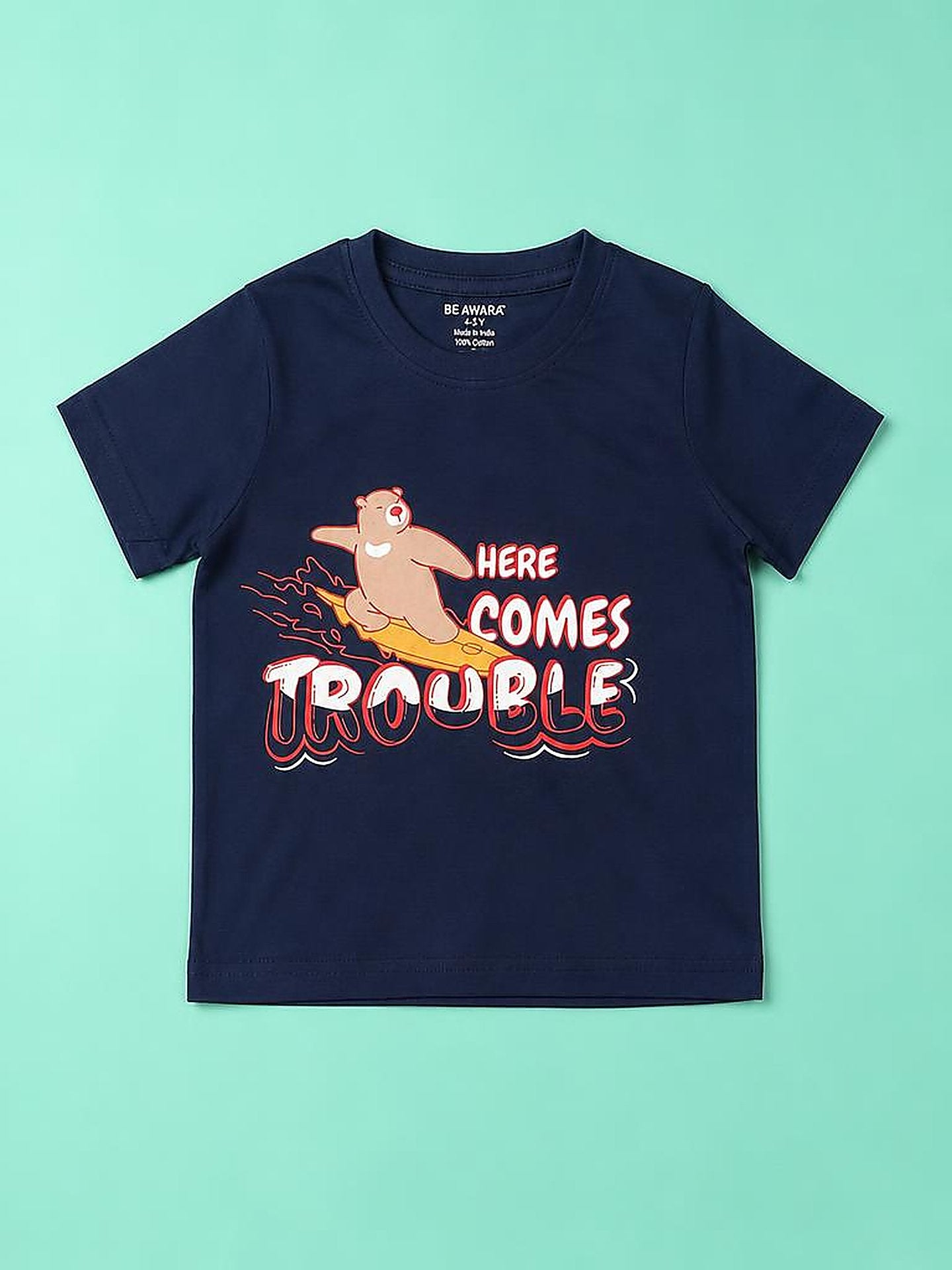 Here Comes Trouble T-Shirt & Shorts Set