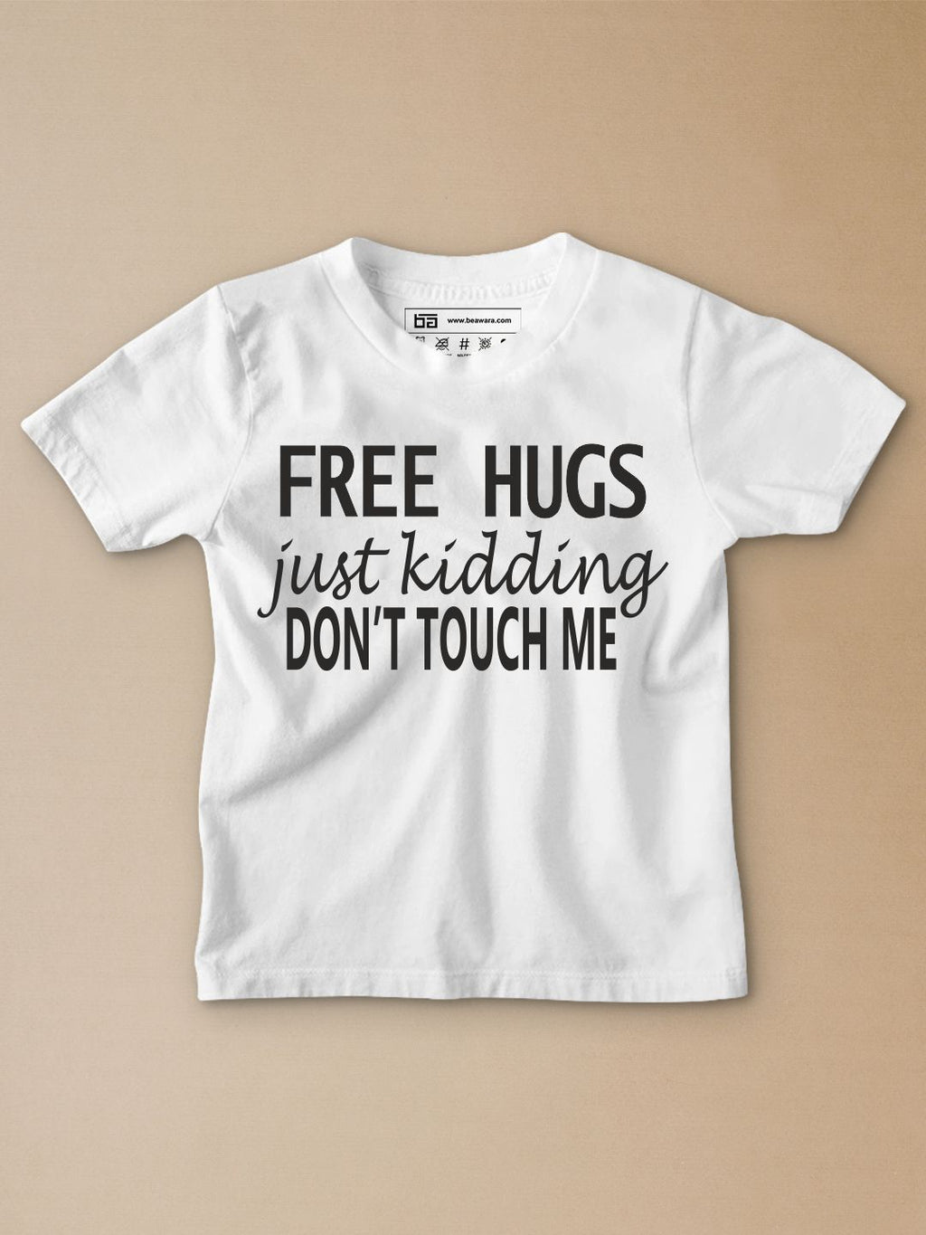 Free Hugs Kids T-Shirt - Be Awara