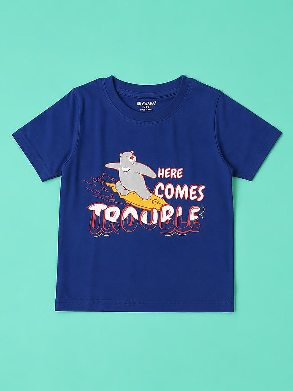 Here Comes Trouble T-Shirt & Shorts Set