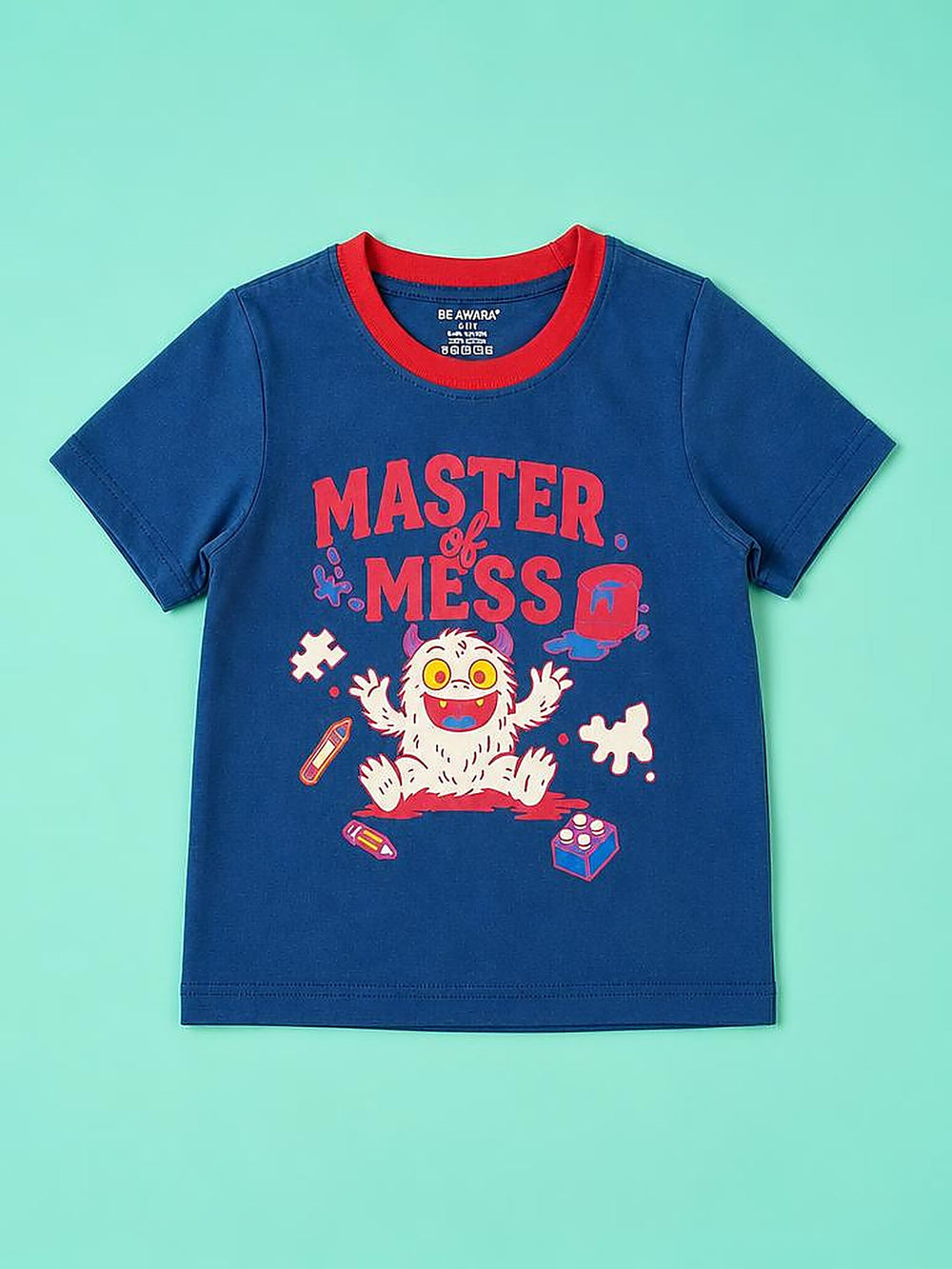 Master of Mess T-Shirt & Shorts Set