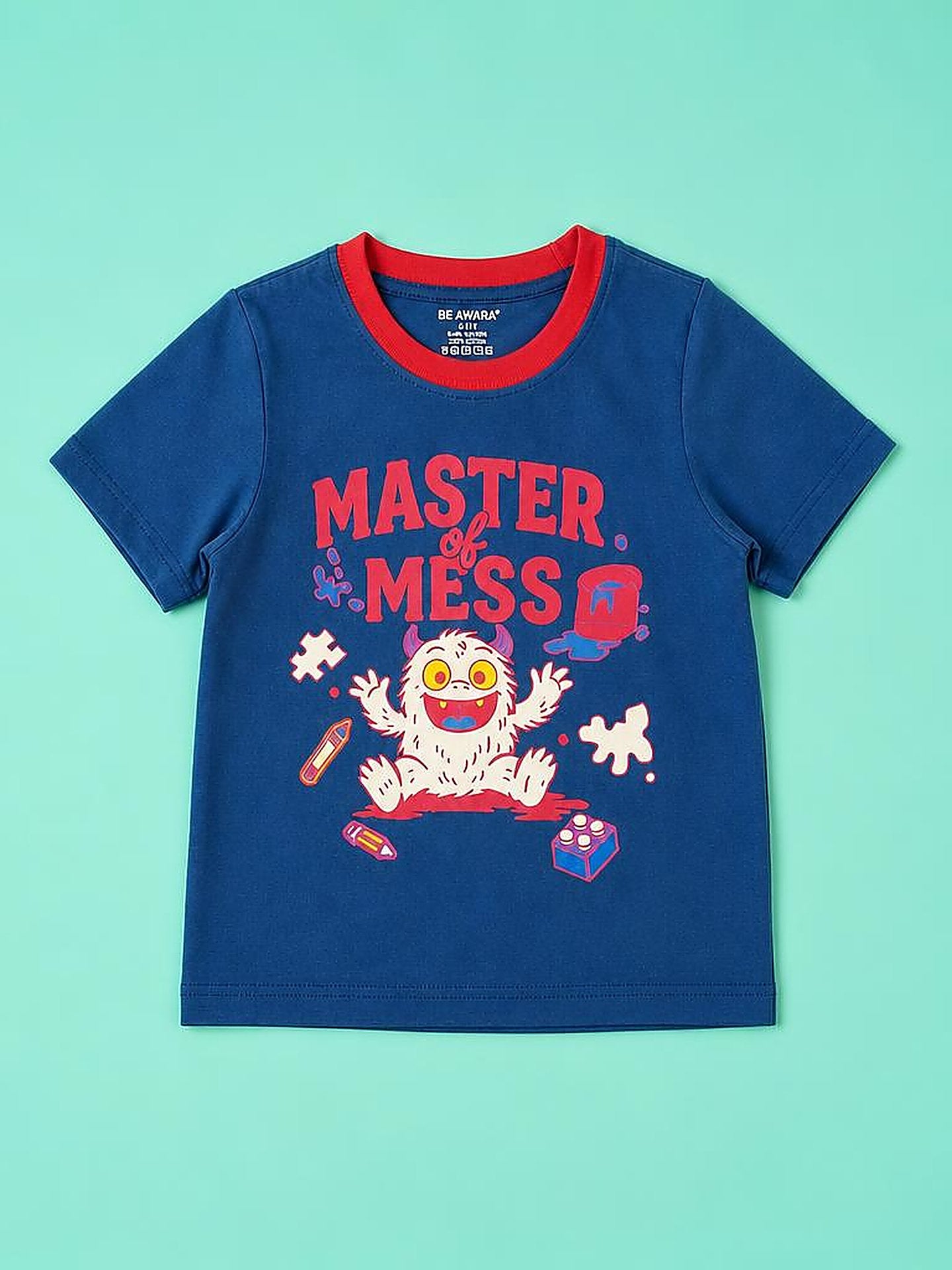 Master of Mess T-Shirt & Shorts Set
