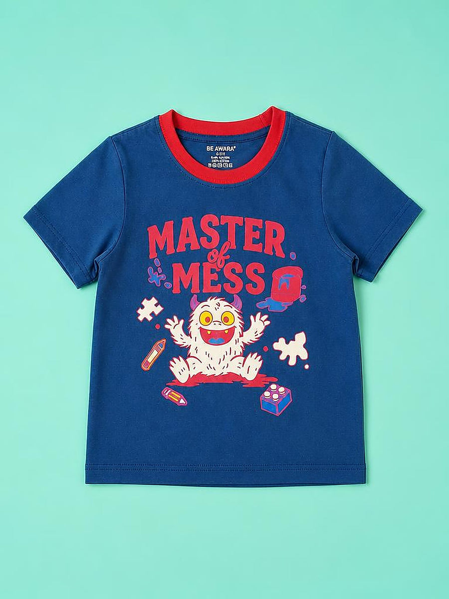 Master of Mess T-Shirt & Shorts Set