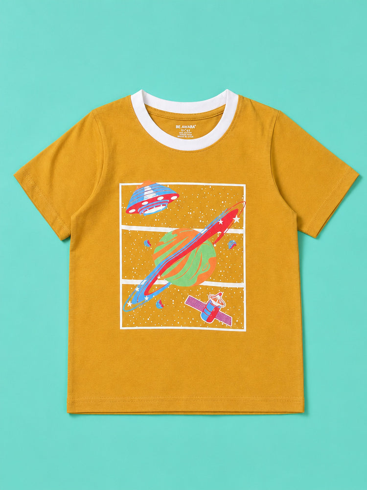 Galaxy T-Shirt & Shorts Set
