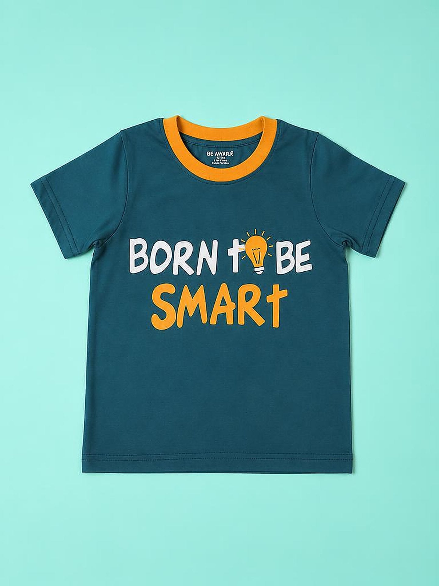 Born To Be Smart T-Shirt & Shorts Set