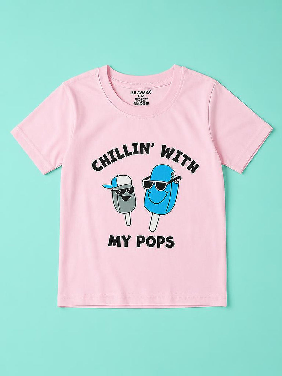 Chilling With My Pops T-Shirt & Shorts Set