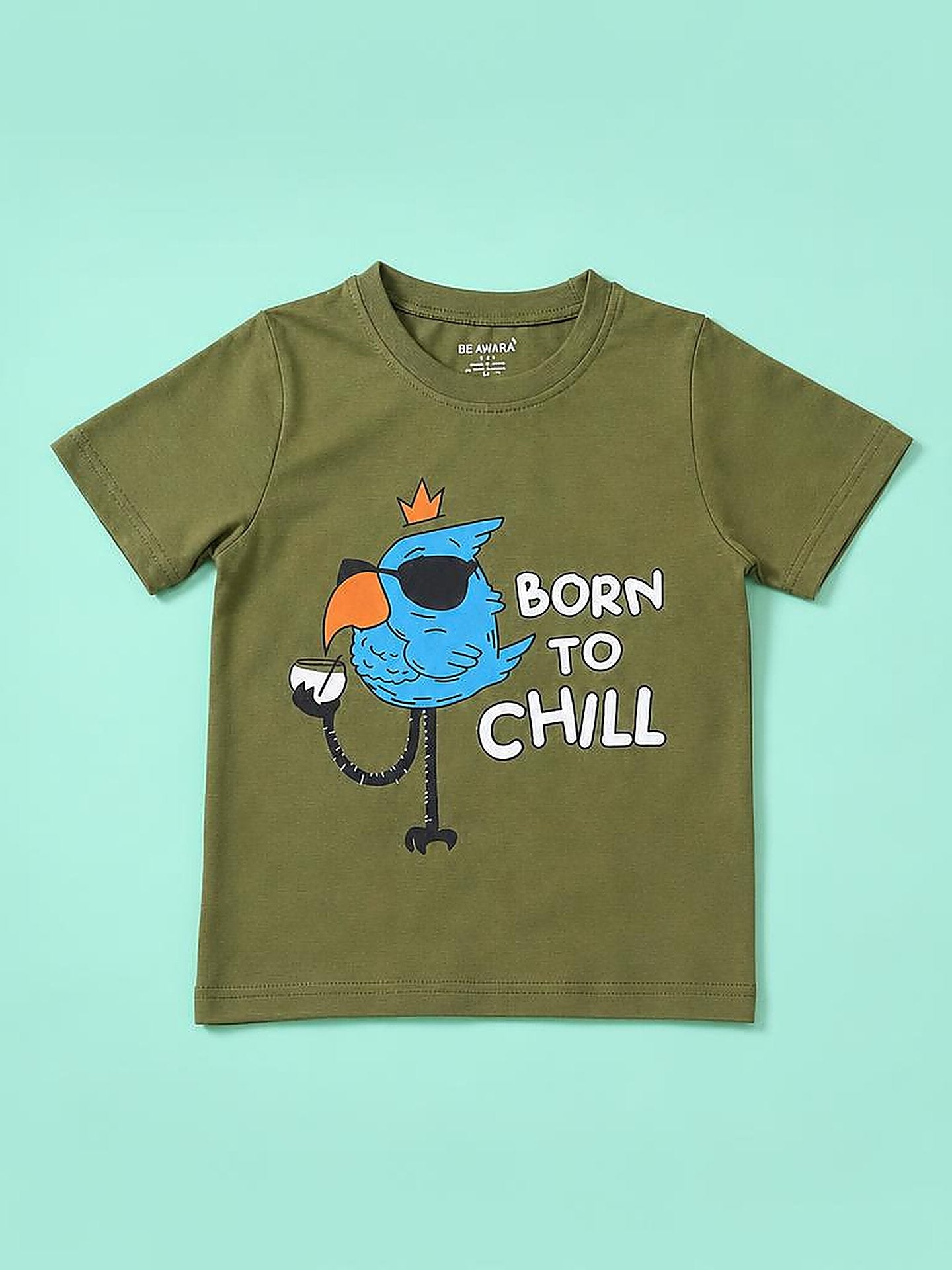 Born To Chill T-Shirt & Shorts Set