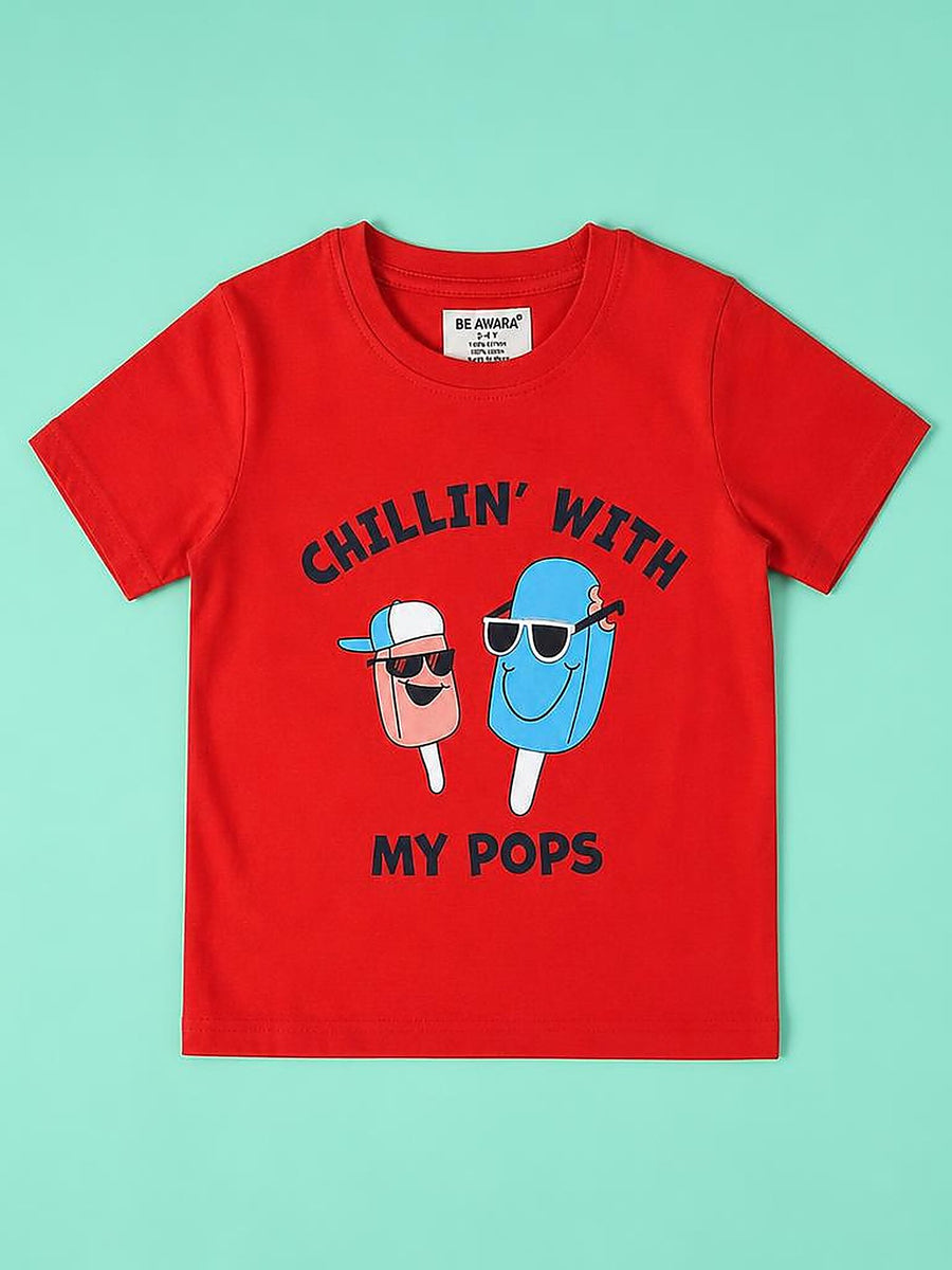 Chilling With My Pops T-Shirt & Shorts Set