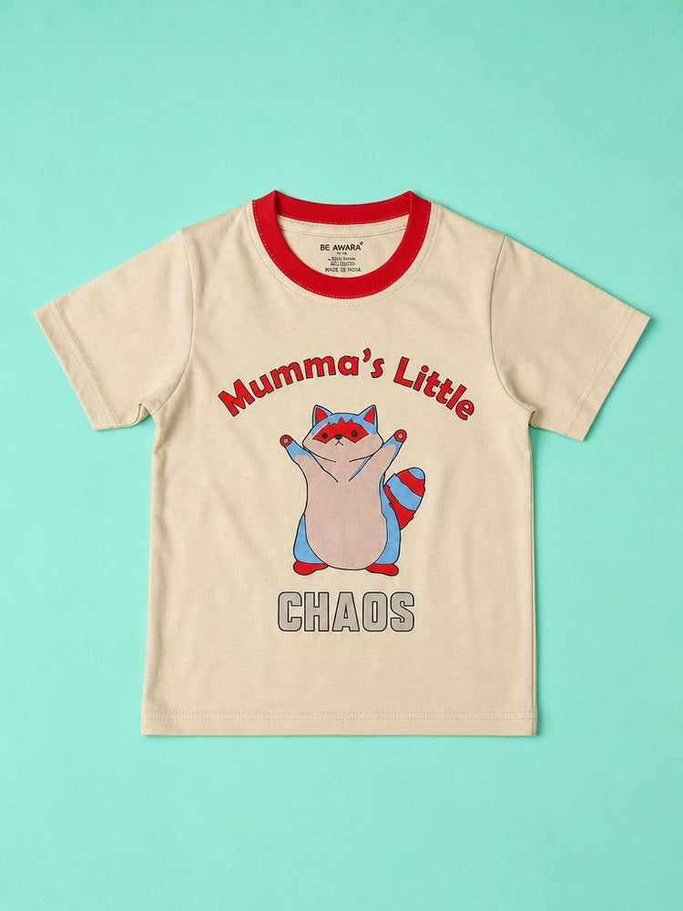 Mumma's Little Chaos T-Shirt & Shorts Set