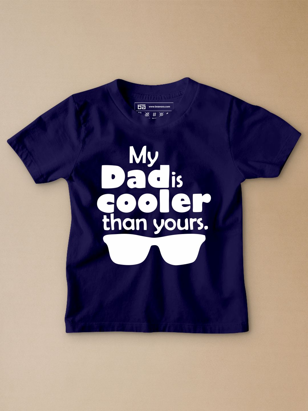 My Dad is Cooler Kids T-Shirt - Be Awara
