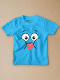 Tongue Out Smiley Kids T-Shirt - Be Awara
